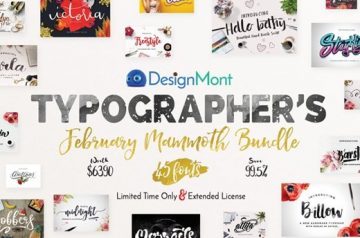 Typographer's Bundle worth $6,390 - Only $29