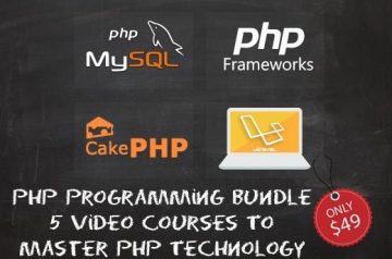 PHP Programming Bundle – 5 Video Courses To Master PHP Technology