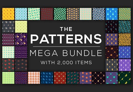Versatile Patterns Mega Bundle with 2,000 original items