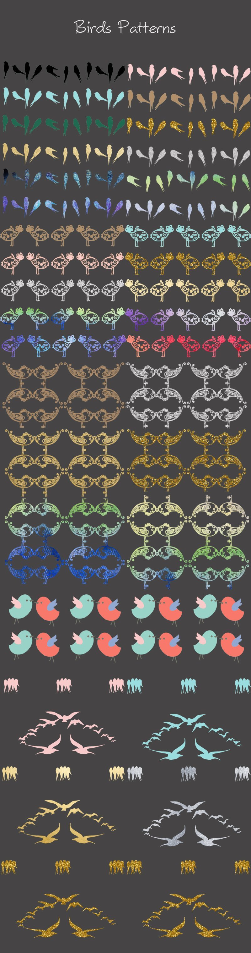 Hand-crafted patterns Bundle for creating beautiful designs