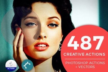 Best photoshop: Get 487 Creative Photoshop Actions for only $19