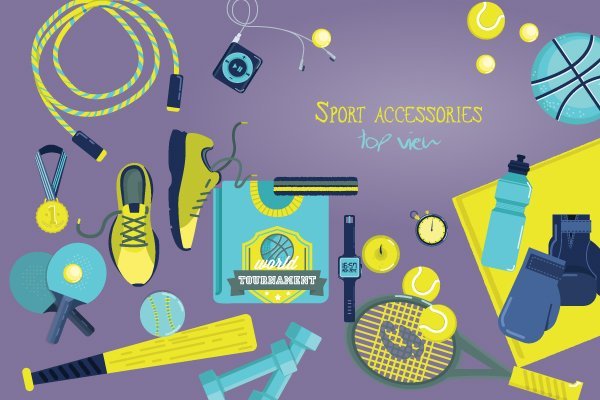 sport-accessories-elements