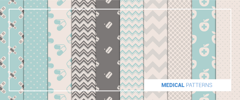 A preview of medical background patterns from the bundle
