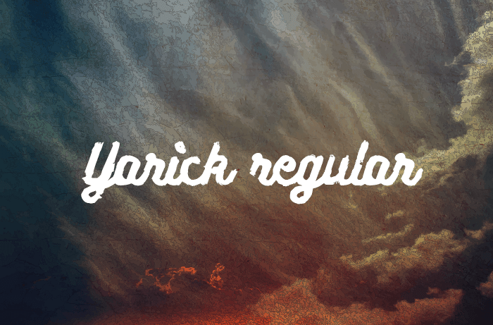 Yarick Regular Font