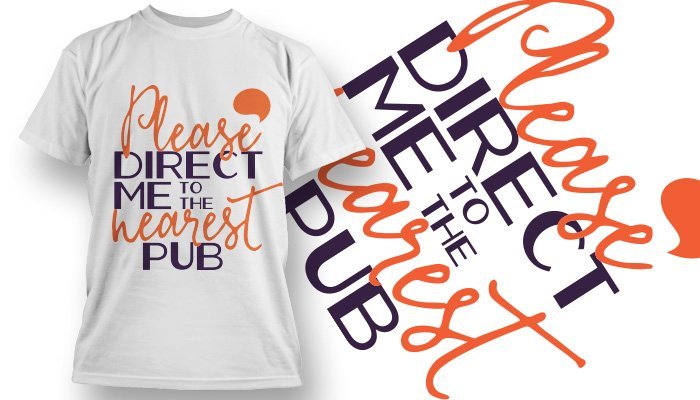 typography t-shirt design 
