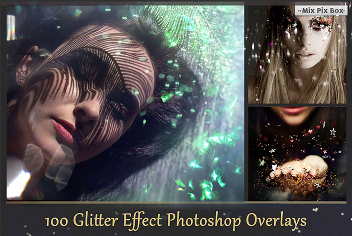 Glitter Effect Photoshop Overlay
