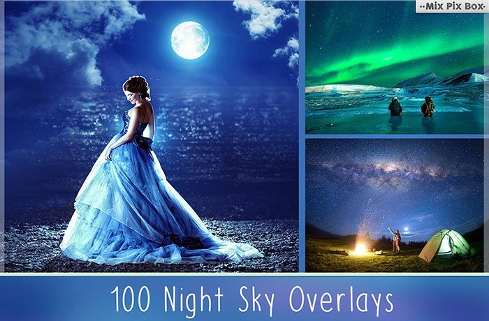 Night Sky Overlays

