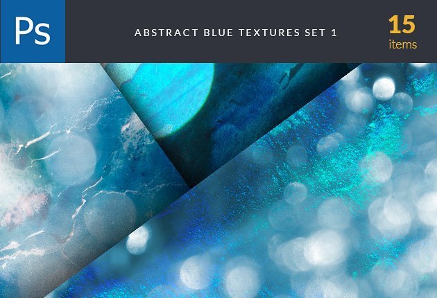 High resolution Abstract Blue textures