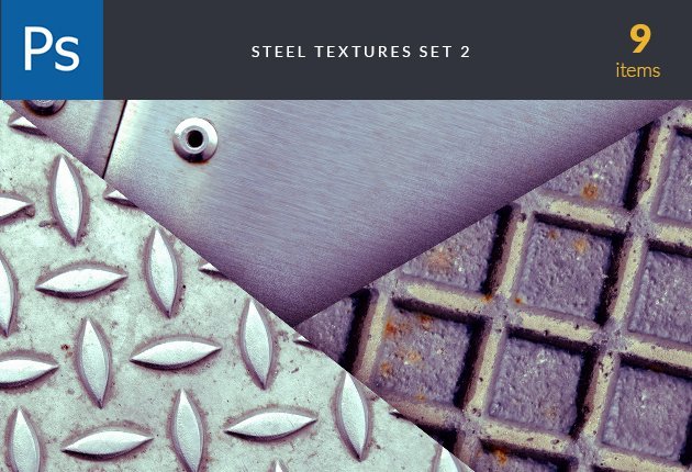 Steel High resolution textures