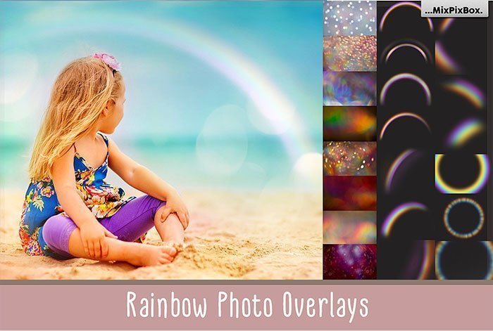 Rainbow Photo Overlay
