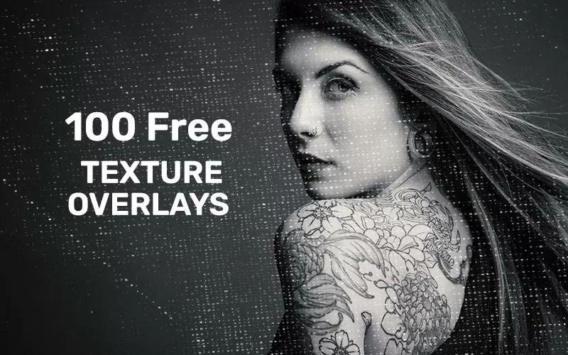 100 Free Texture Overlays Photoshop