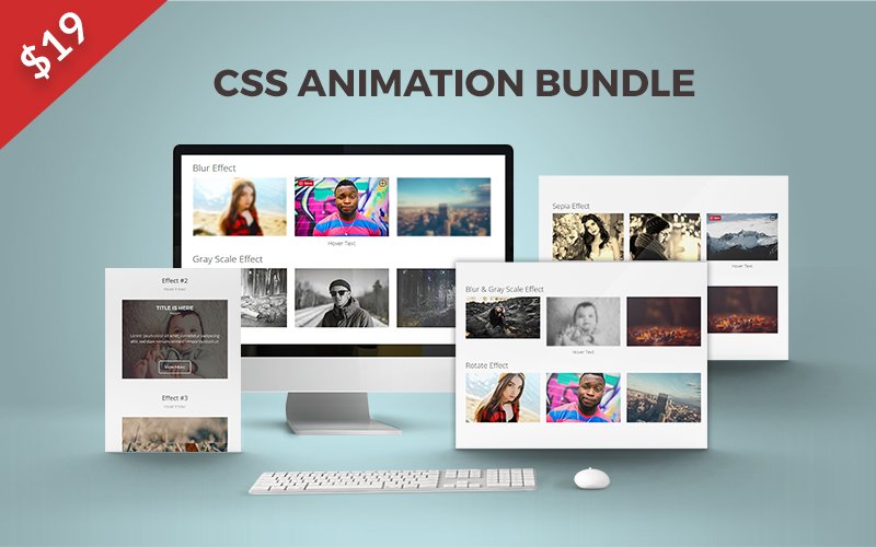 CSS Animation Effects Bundle | InkyDeals