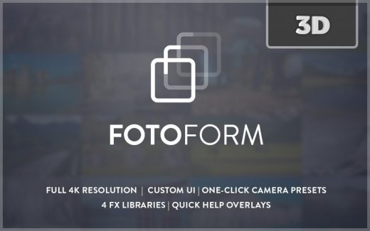 FotoForm 3D Photo Animator Extended License InkyDeals