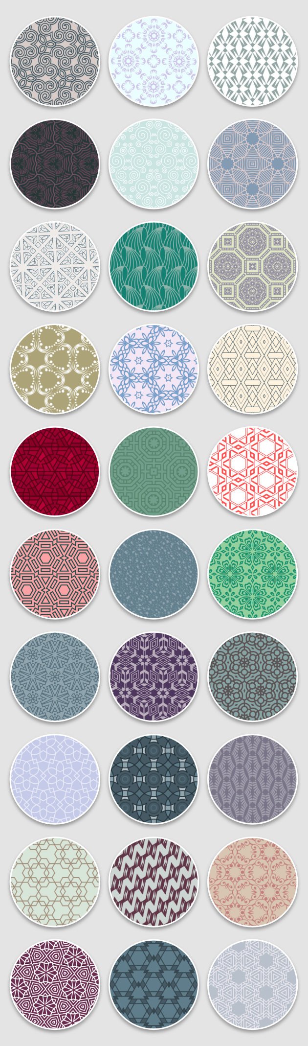 seamless vector patterns