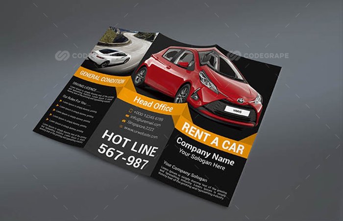 beautiful brochures - best print templates
