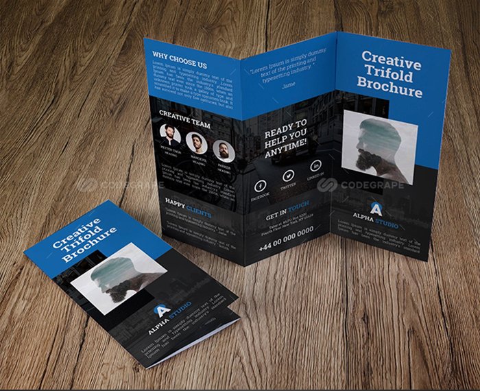 beautiful brochures