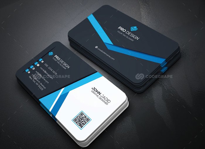 attractive business cards - best print templates