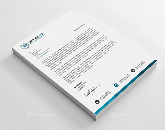 letterheads
