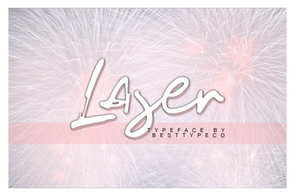 laser font preview laser preview