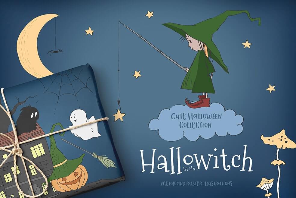 cute-halloween-illustrations cute-halloween-illustrations
