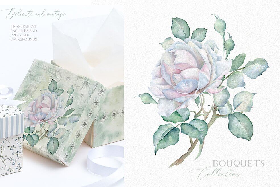 vintage-flower-illustrations vintage-flower-illustrations