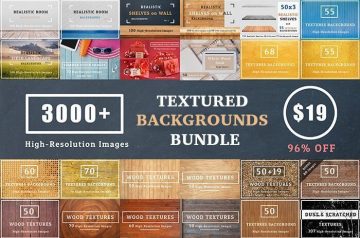 textured backgrounds bundle