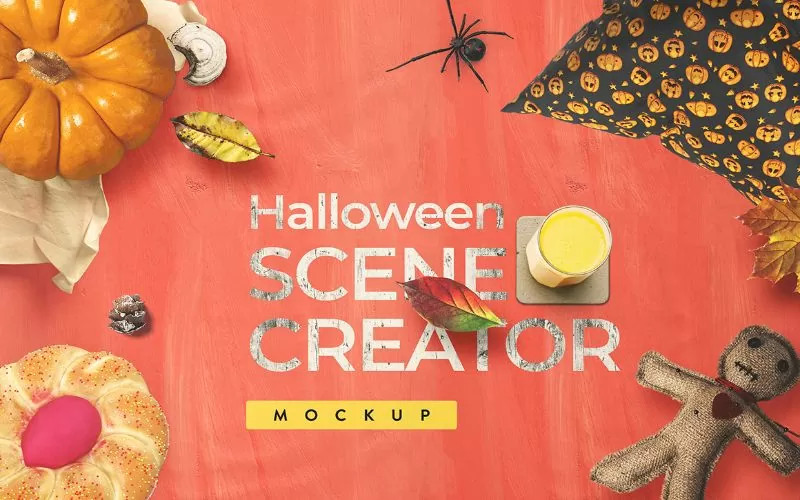 Halloween scene creator preview