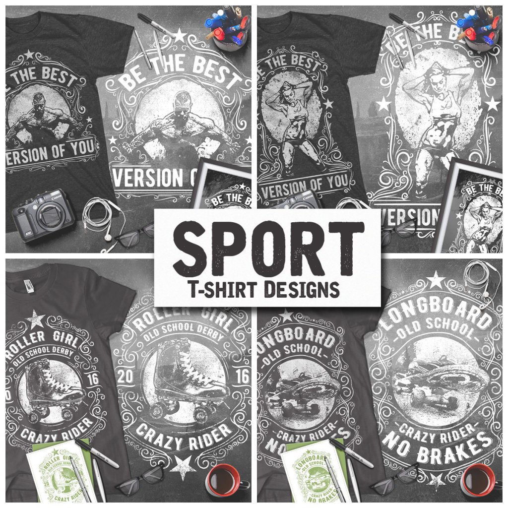 Sport t shirt designs
