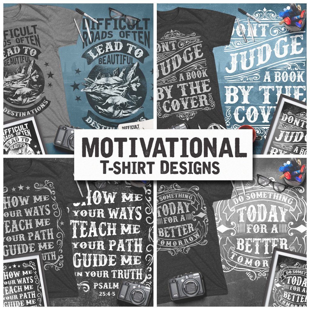 Motivational t shirt designs
