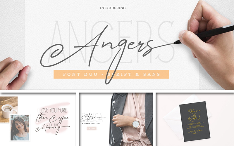 Angers fonts preview