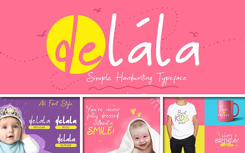 Delala fonts preview