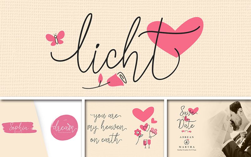 Licht fonts preview