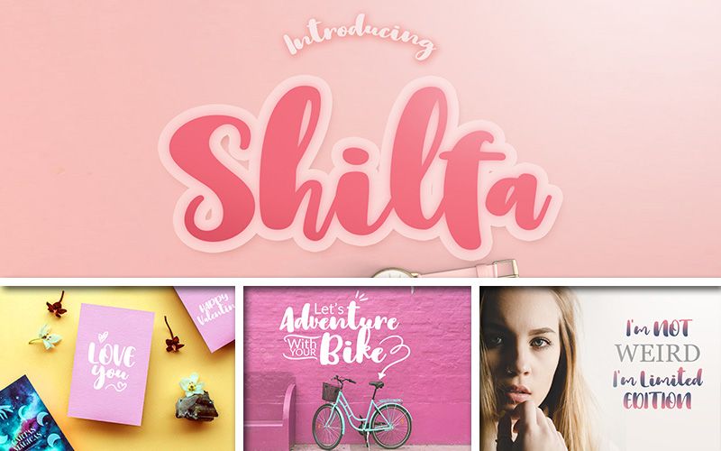 Shilfa fonts preview