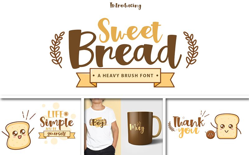Sweet Bread fonts preview