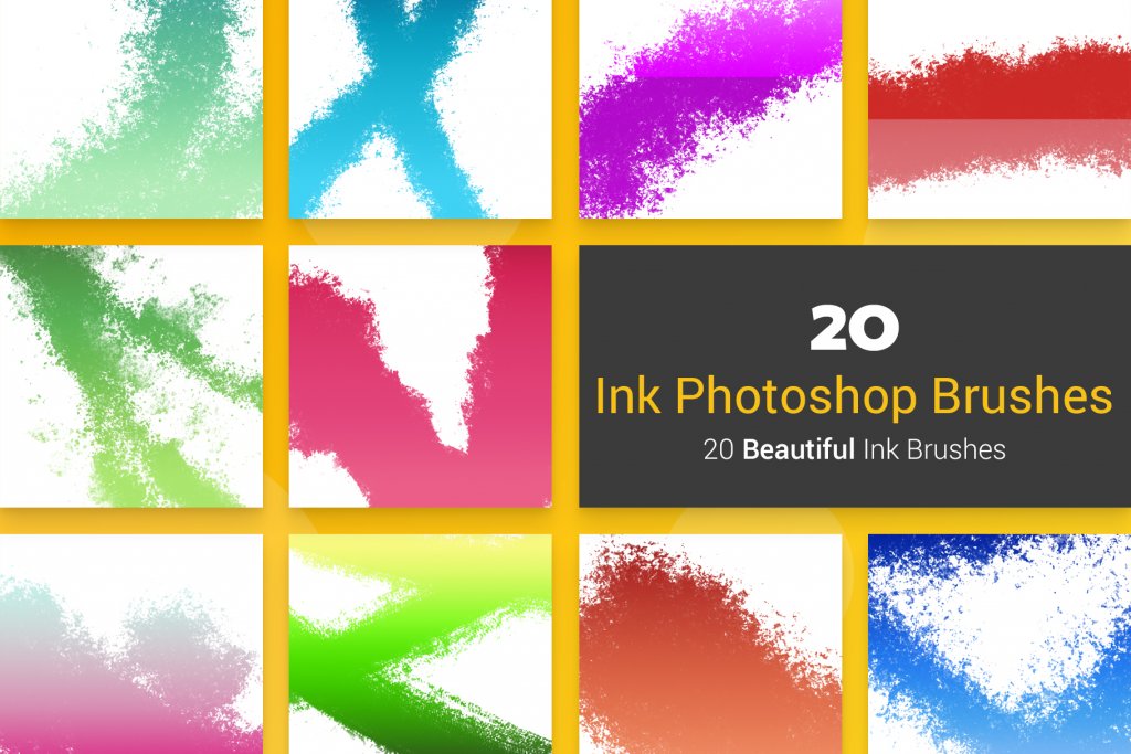 Ink Photoshop Brushes