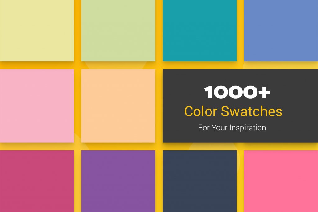 Color Swatches graphic design assets pack