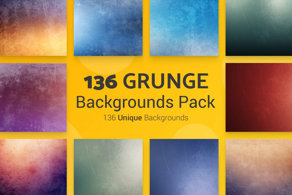 Grunge Backgrounds graphic design assets