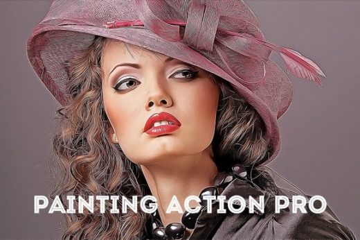 painting Photoshop action