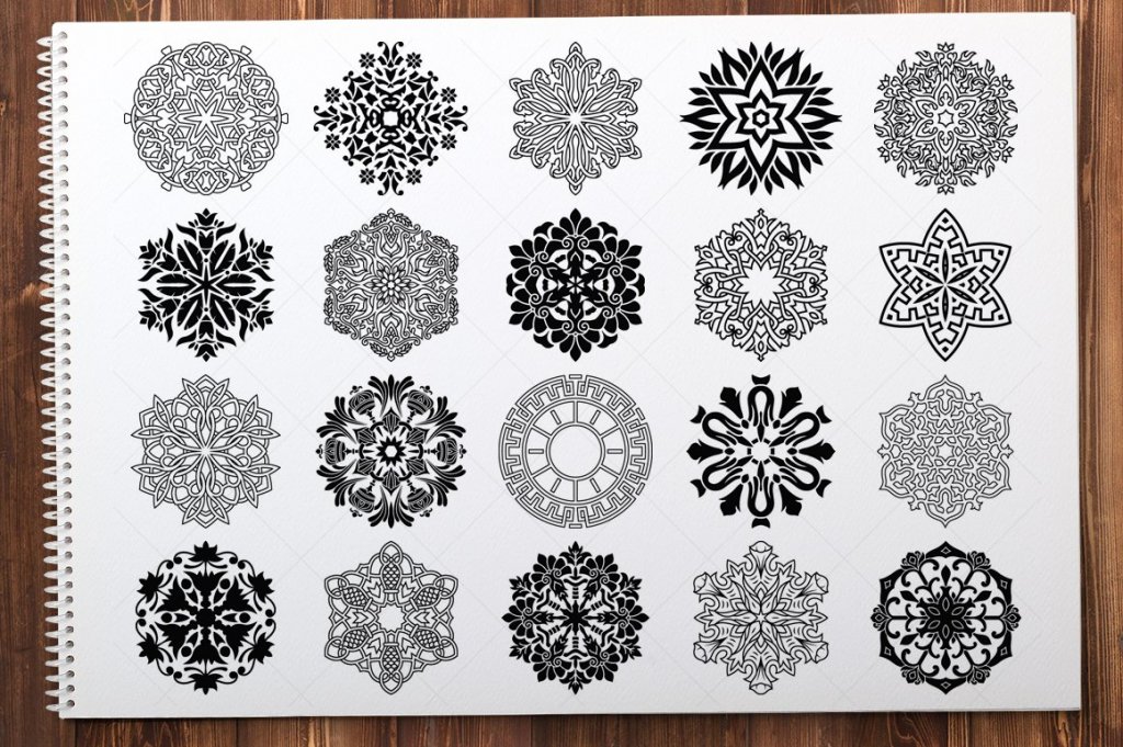 Mandala Ornaments