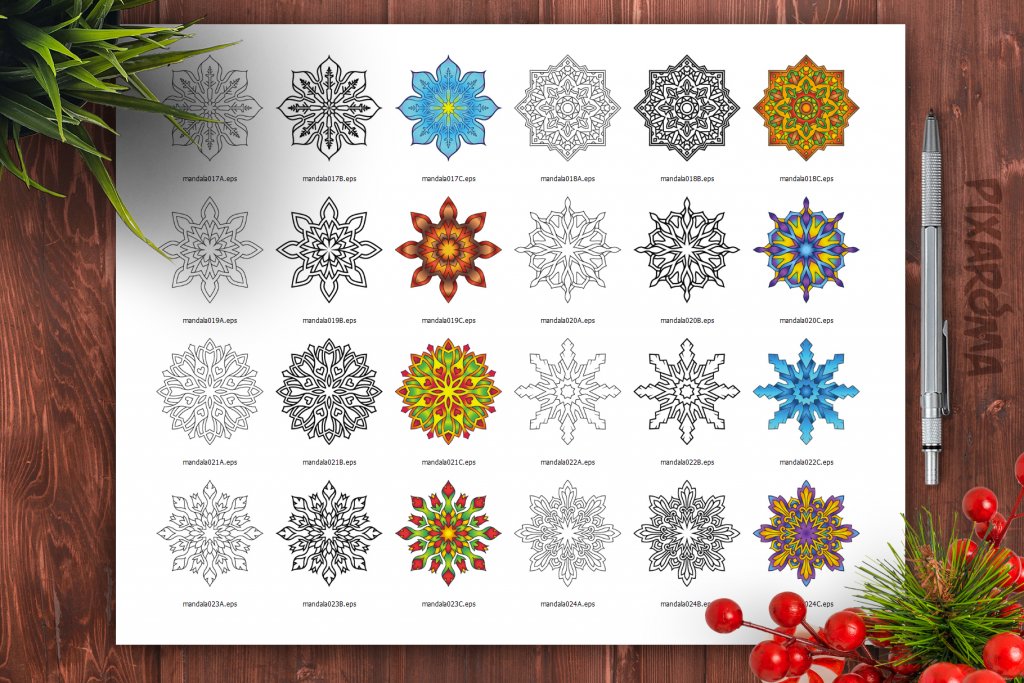  Ornaments previews collage