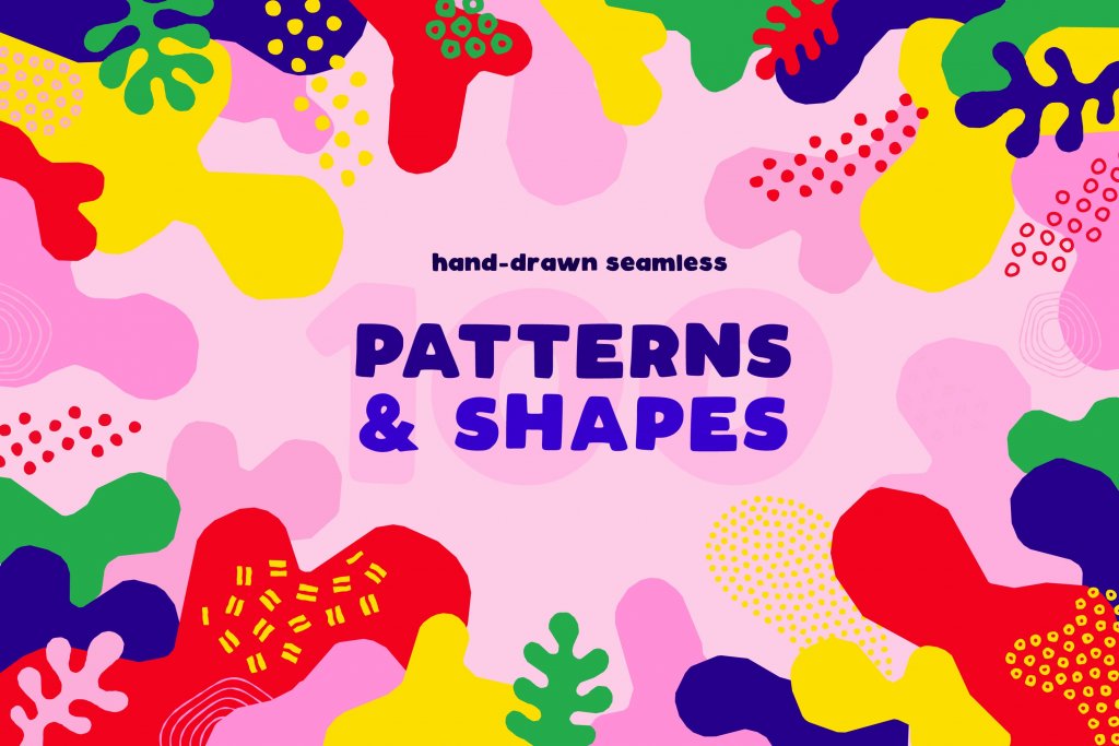 hand-drawn-seamless-patterns