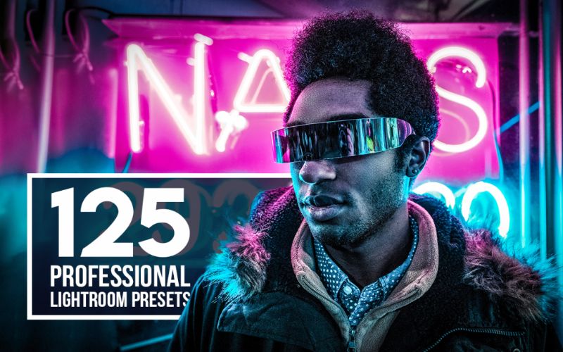 A preview image of the Professional Lightroom Presets Bundle