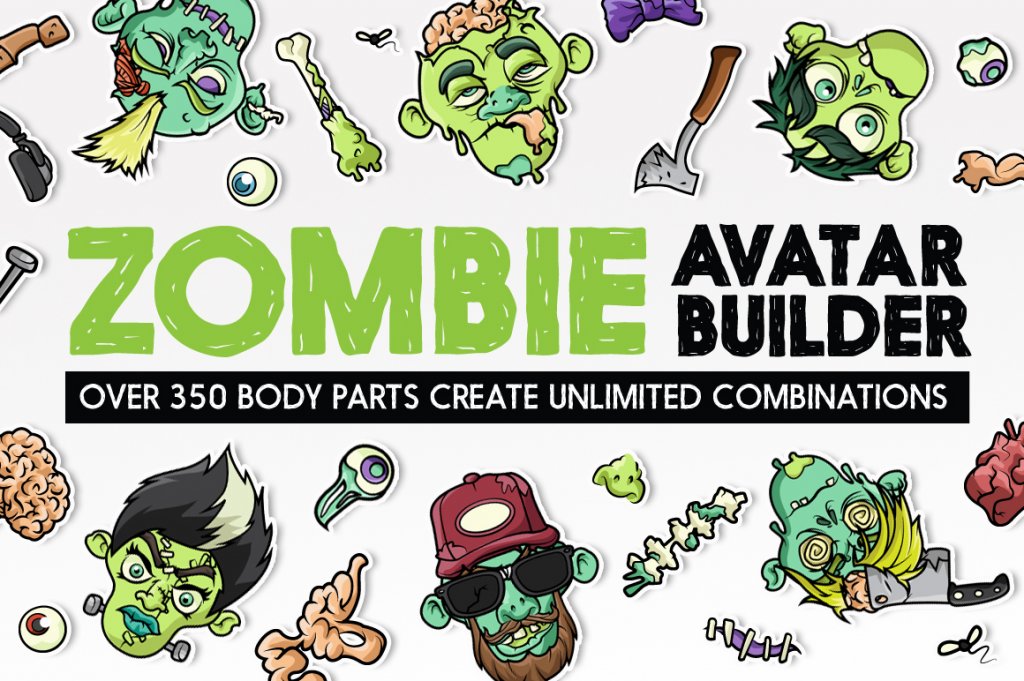 Zombie Avatar Builder