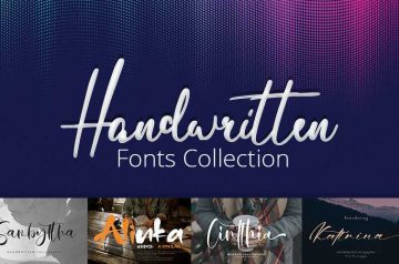 Handwritten Font Collection - Banner Image