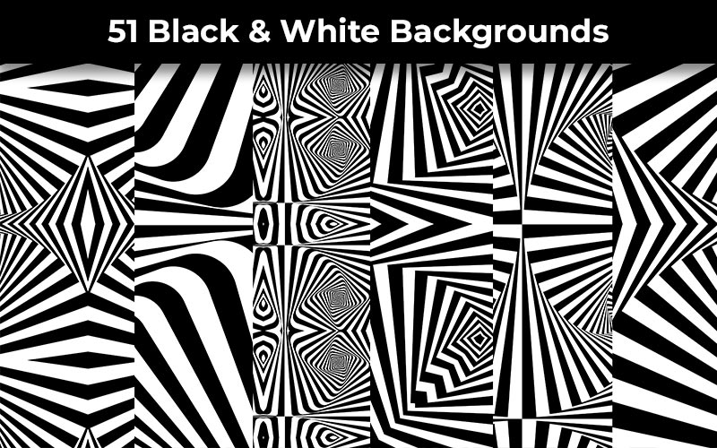Black and white backgrounds