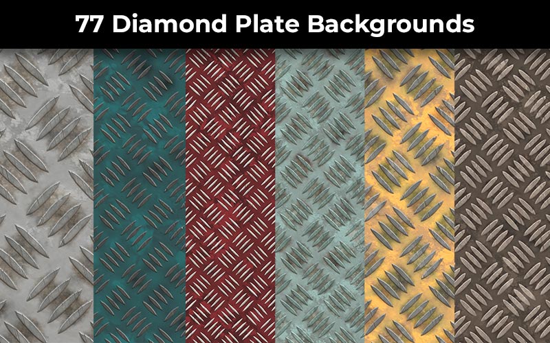 Diamond plate backgrounds
