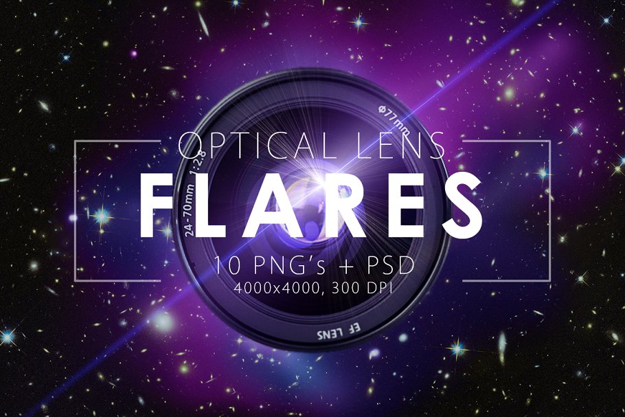 Optical lens flare