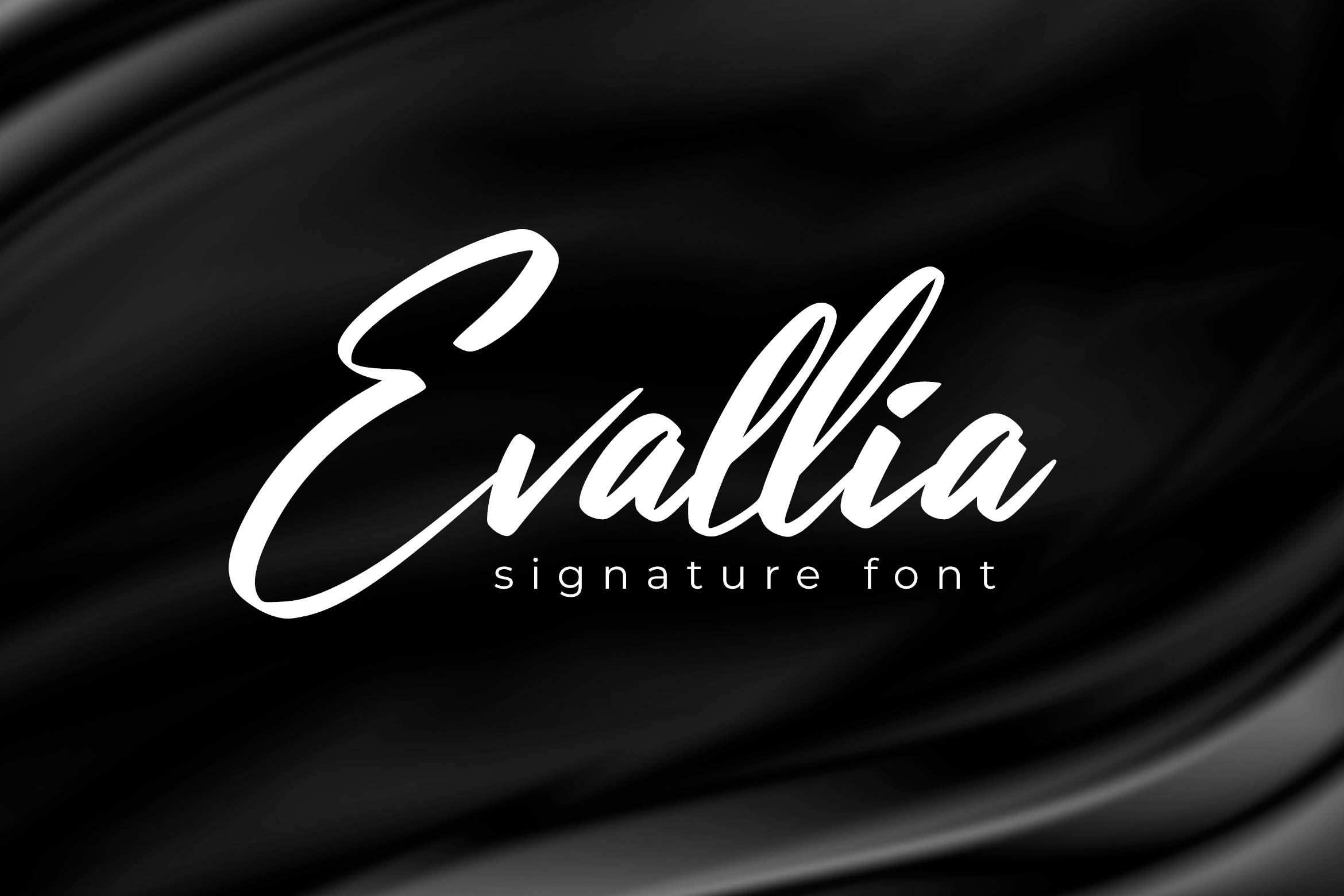 evallia gorgeous fonts