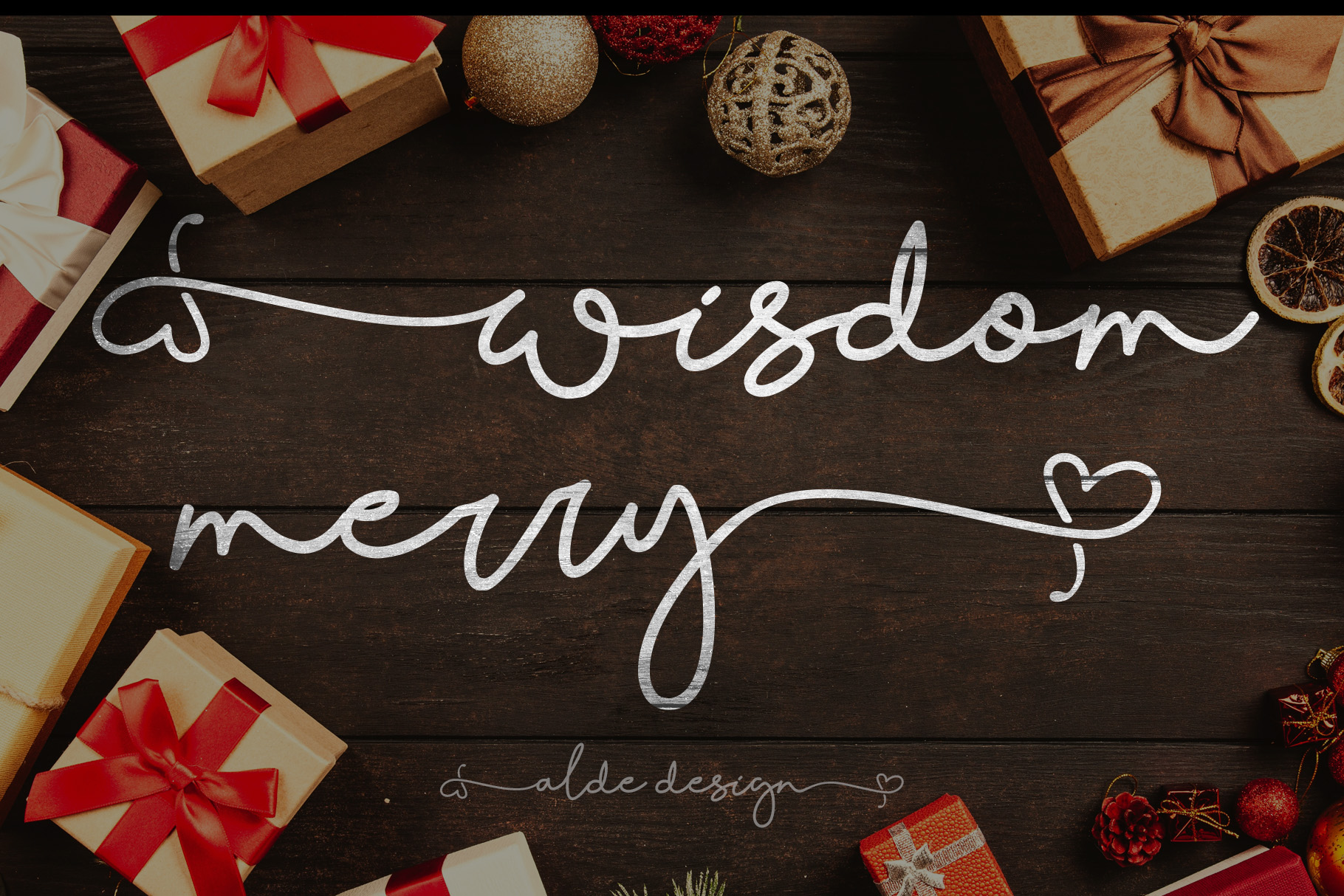 wisdom merry - brush stroke fonts