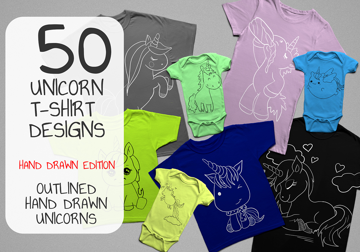 unicorn graphic t shirt